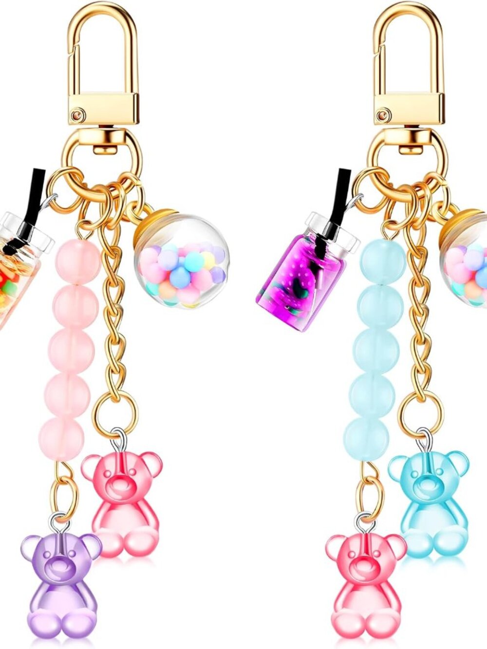 Pack Bear Keychains for Backpack Girl